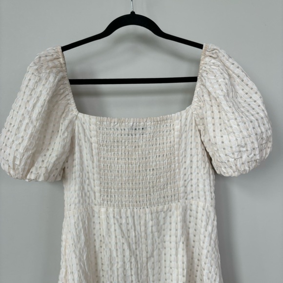 En Saison Checkered Button Front Midi Dress Size S - Picture 7 of 7